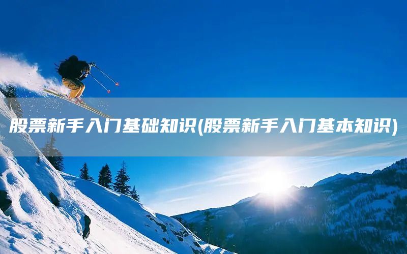 股票新手入門基礎知識(股票新手入門基本知識)(圖1)
